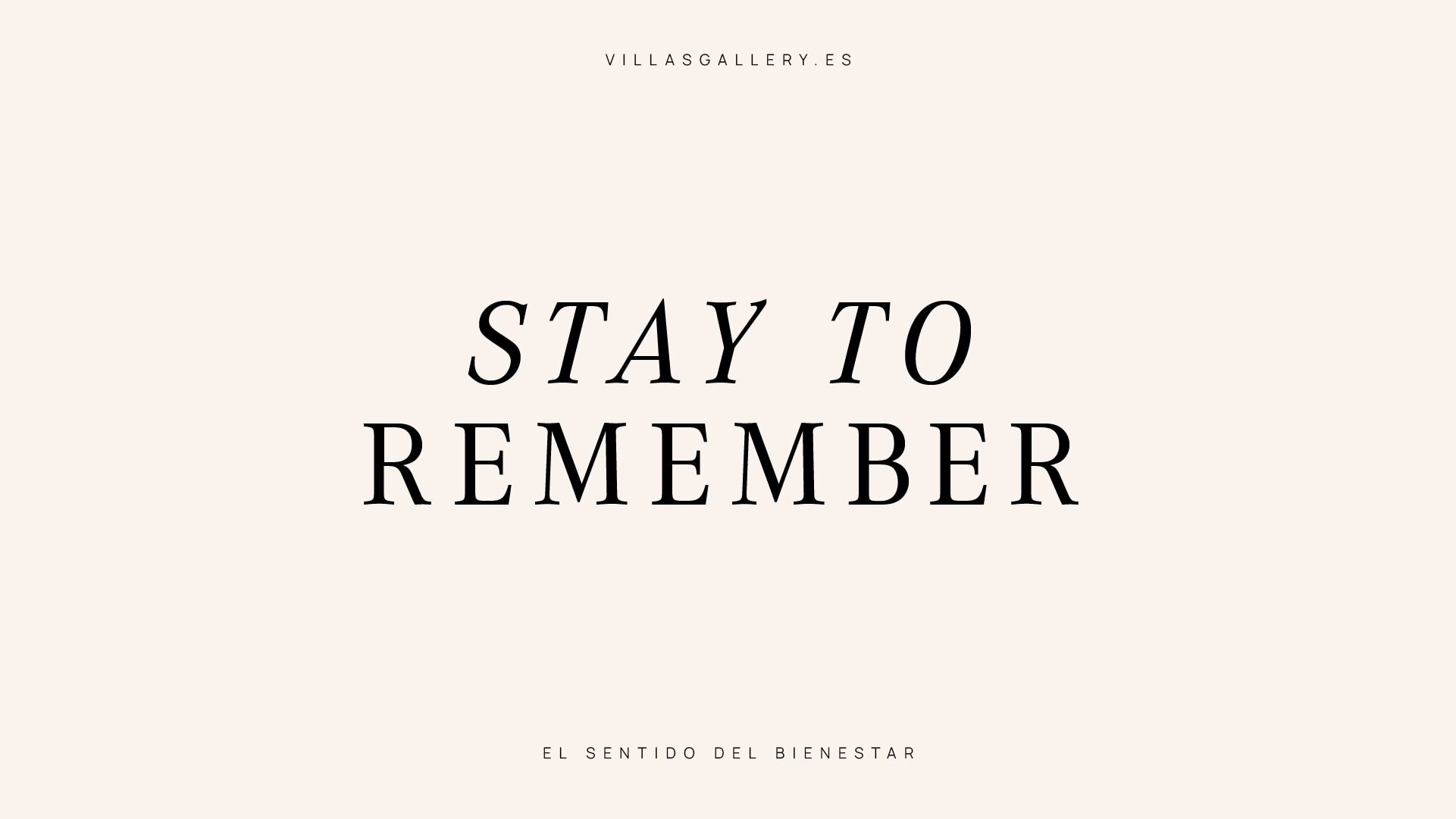 Mensaje de bienestar y recuerdo en diseño elegante y minimalista.